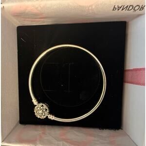 Authentic Pandora Bracelet Sterling Silver Size 6.25” S925 ALE